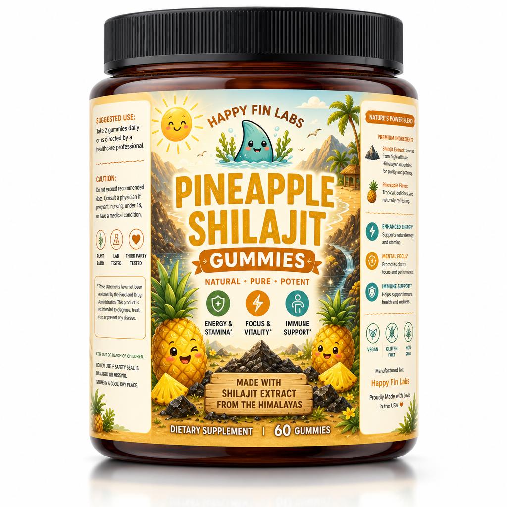 Pineapple Shilajit Gummies